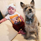 Custom Pet Art Infant Onesie