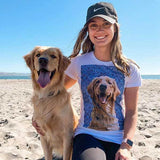 Custom Pet Art Women's Crew