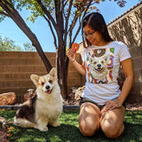 Custom Pet Art Women's Crew