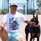 Custom Pet Art Mens Crew Neck T-shirt