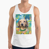 Custom Pet Art Mens Tank