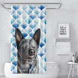 Custom Pet Art Shower Curtain