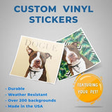 Custom Pet Art Stickers