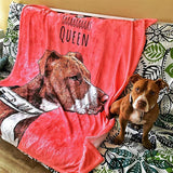 Custom Pet Art Fleece Blanket