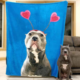 Custom Pet Art Fleece Blanket