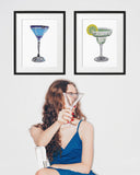 Cocktail Pop Art Wall Décor, Wall Art For Bar, Cocktail Art