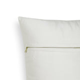 Gold and Silver Snowflake Pillow Cover