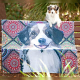 Custom Pet Art Fleece Blanket