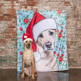 Custom Pet Art Fleece Blanket