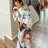 Custom Pet Art Fleece Blanket