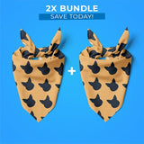 2x Pet Bandana Bundle