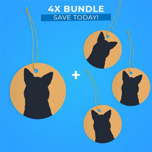 4x Porcelain Ornament Bundle