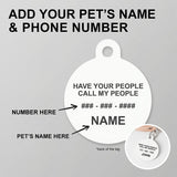 Bad Bitch Pet Tag