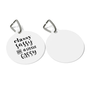 Classy Sassy Little Gassy Pet Tag