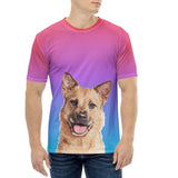 Custom Pet Art All Over Print Tee