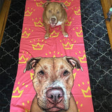 Custom Pet Art Bath Towel