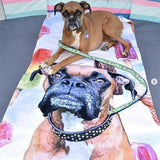 Custom Pet Art Beach Towel