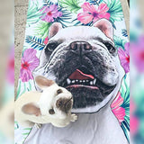 Custom Pet Art Beach Towel