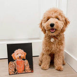 Custom Pet Art Canvas Wrap