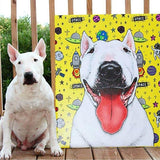 Custom Pet Art Canvas Wrap