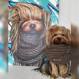 Custom Pet Art Canvas Wrap