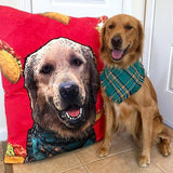 Custom Pet Art Dog Bed