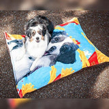 Custom Pet Art Dog Bed