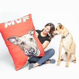 Custom Pet Art Dog Bed