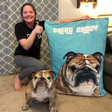 Custom Pet Art Dog Bed