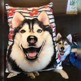 Custom Pet Art Dog Bed