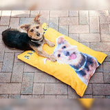 Custom Pet Art Dog Bed