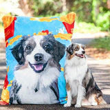 Custom Pet Art Dog Bed