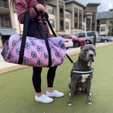 Custom Pet Art Duffel Bag