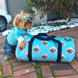 Custom Pet Art Duffel Bag