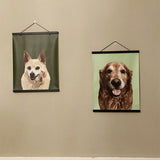 Custom Pet Art Hanging Canvas