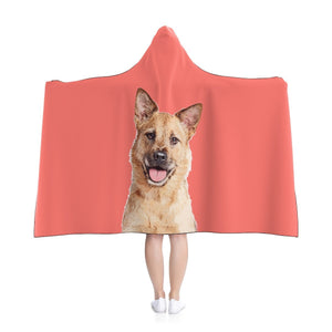 Custom Pet Art Hooded Blanket - Pop Your Pup!™