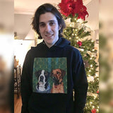 Custom Pet Art Hoodie