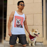 Custom Pet Art Mens Tank