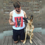 Custom Pet Art Mens Tank