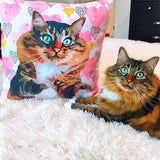 Custom Pet Art Pillow