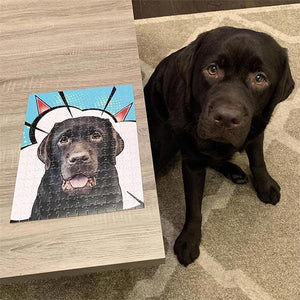 Custom Pet Art Puzzle