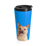 Custom Pet Art Stainless Steel Travel Mug