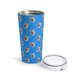 Custom Pet Art Stainless Steel Tumbler 20 oz