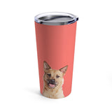 Custom Pet Art Stainless Steel Tumbler 20 oz