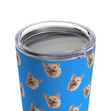 Custom Pet Art Stainless Steel Tumbler 20 oz