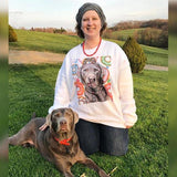 Custom Pet Art Sweater