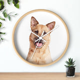 Custom Pet Art Wall Clock - Pop Your Pup!™