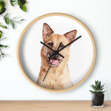 Custom Pet Art Wall Clock - Pop Your Pup!™