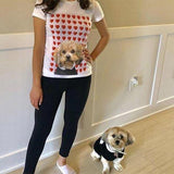 Custom Pet Art Women's Crew