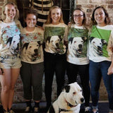 Custom Pet Art Women's Crew